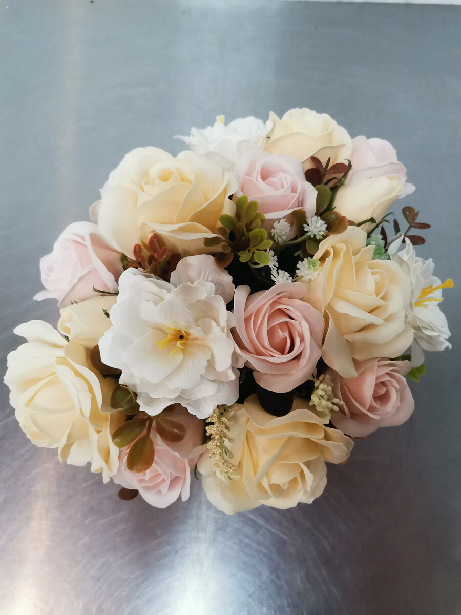 Букет из мыла. Мыльный букет. 