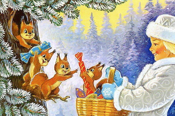 Почему советские новогодние открытки на Новый год 2024 пользуются популярностью