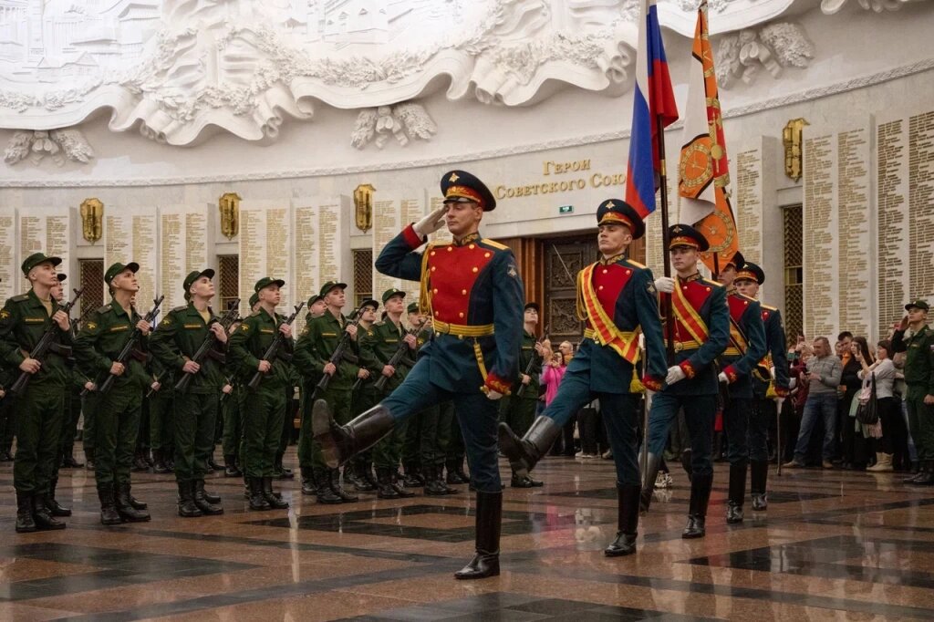 Новобранцы из Тверской области вступили в ряды Преображенского полка