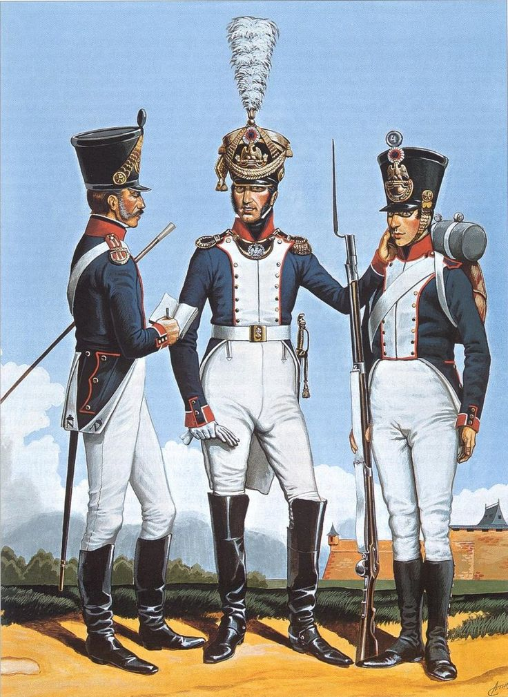 Форма солдат 1812 года французов. Солдат французской армии 1812 года. Форма солдат наполеоновской армии 1812. Униформа Великой армии Наполеона 1812.