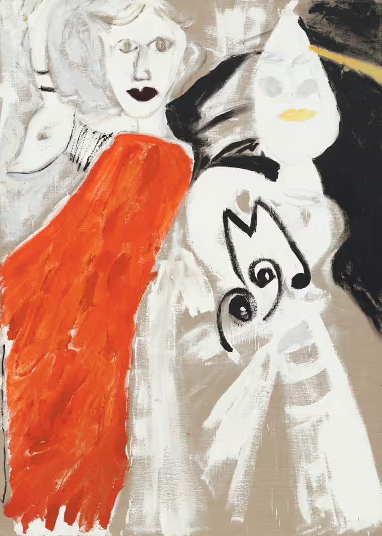 «Они кажутся такими неискушенными» … «Горный козел» Дона Ван Влиета, 1986 Фотография: © The Estate of the Artist. Courtesy Michael Werner Gallery, New York and London.