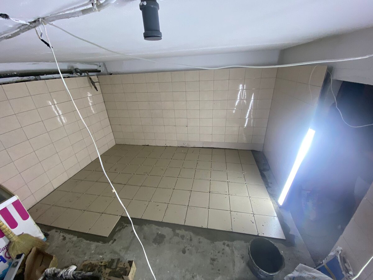 На таком моменте сейчас, ремонт цеха по переработке. Дальше с вами!