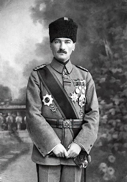 Президент Турции Мустафа Кемаль Ататюрк, 1930-е годы