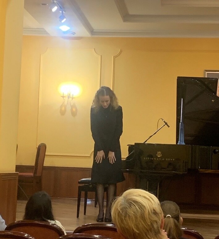 Автор. Кадр после выступления на фестивале