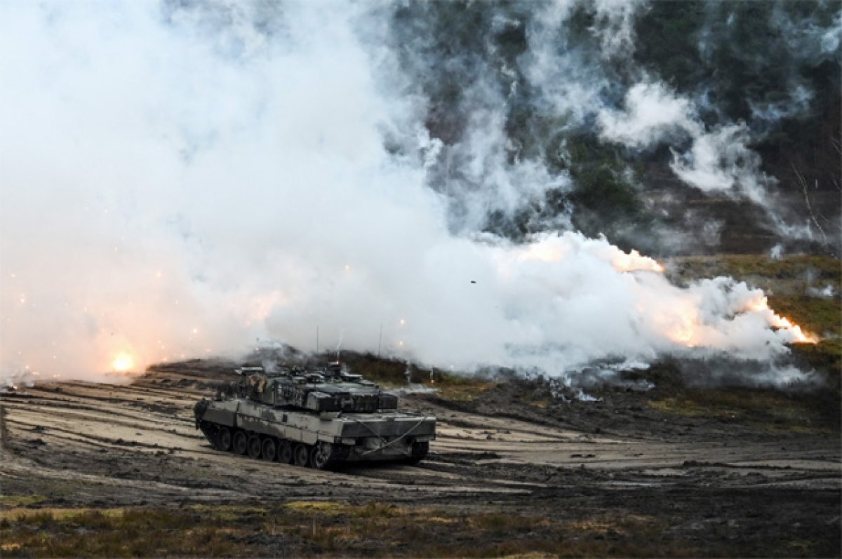    Forbes: ВСУ потеряли первый танк Leopard 1A5, который недавно подарила ФРГ
