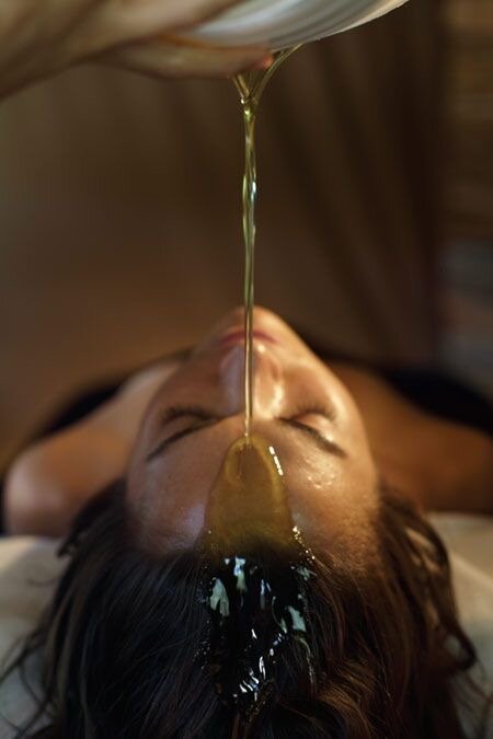 Масляная процедура для волос 
