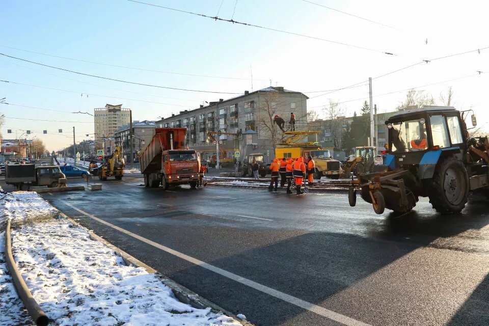 Построенный мост на проспекте Ленина. 28 ноября 2023 года Источник: Виталий Барабаш