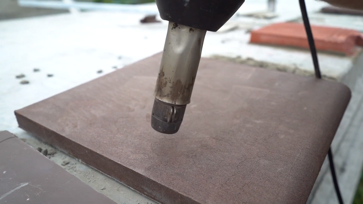 Применение строительного фена 