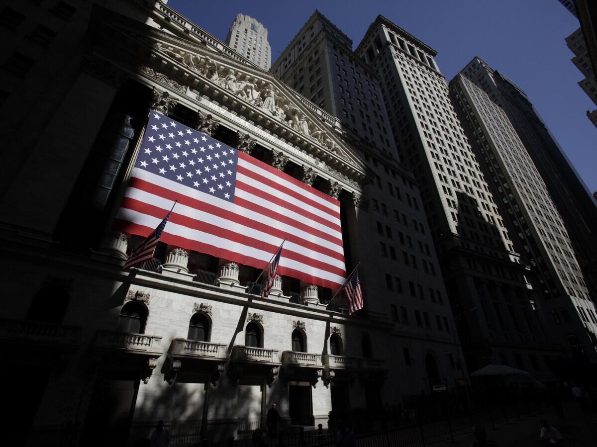 Здание Нью-Йоркской фондовой биржи © AP Photo / Seth Wenig