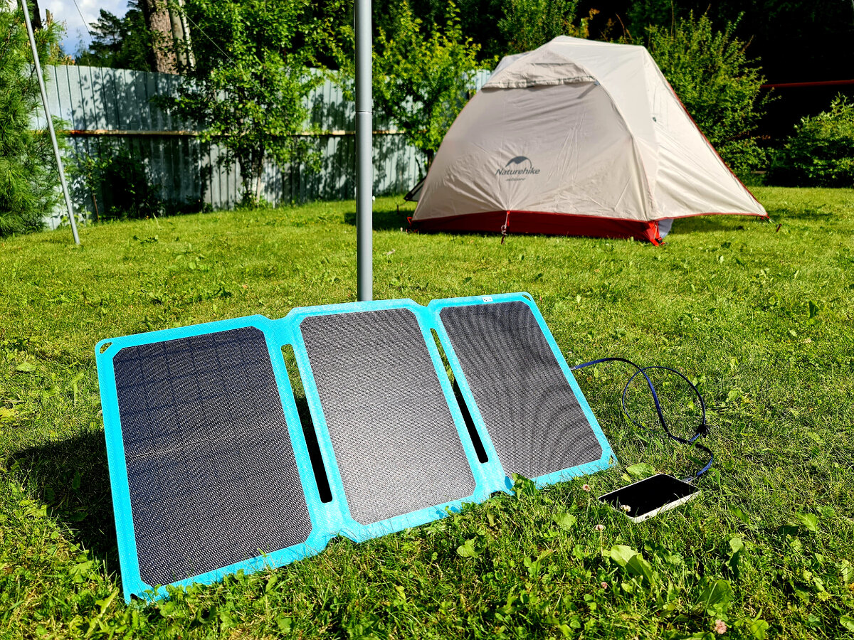 Солнечная батарея для экспедиции на Алтай 