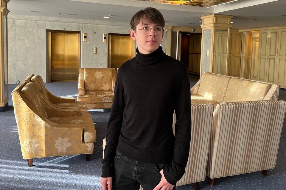    Егор Греков получил высокую награду. Фото: личный архив героя публикации