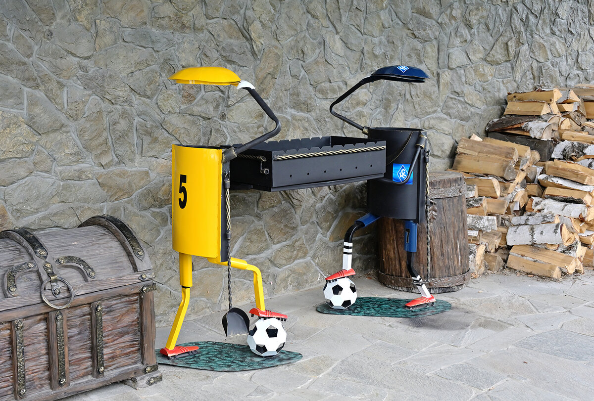 мангал от Мастерской уникальных кованых изделий mrblacksmith 