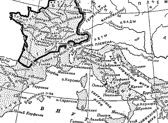 Топоним Родак (Родан) на юго-западе Галлии. Источник: Яндекс-картинки.