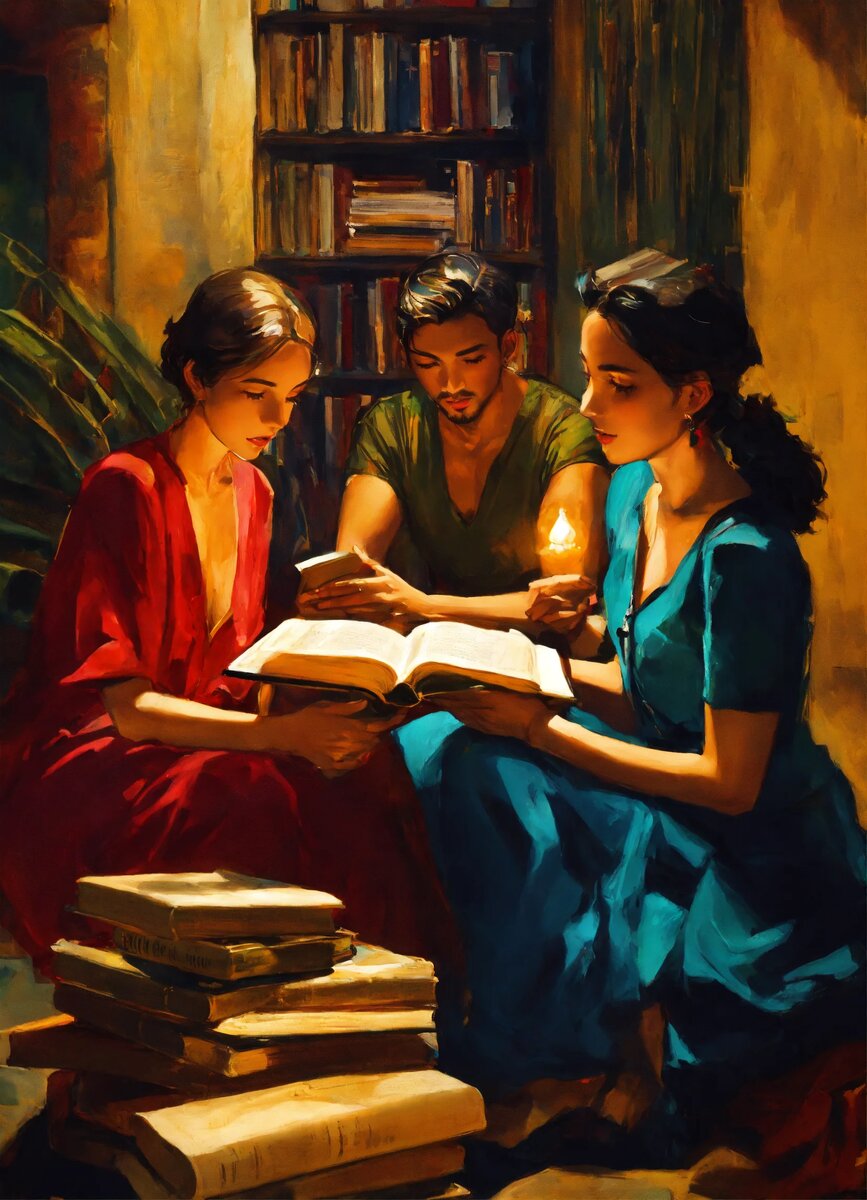 Картинка по теме как раз от нейросети :)