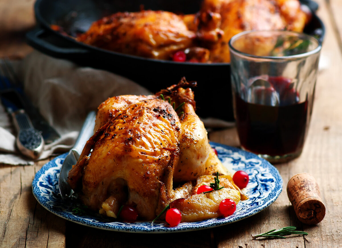 Курица в духовке - рецепт приготовления | Торчин