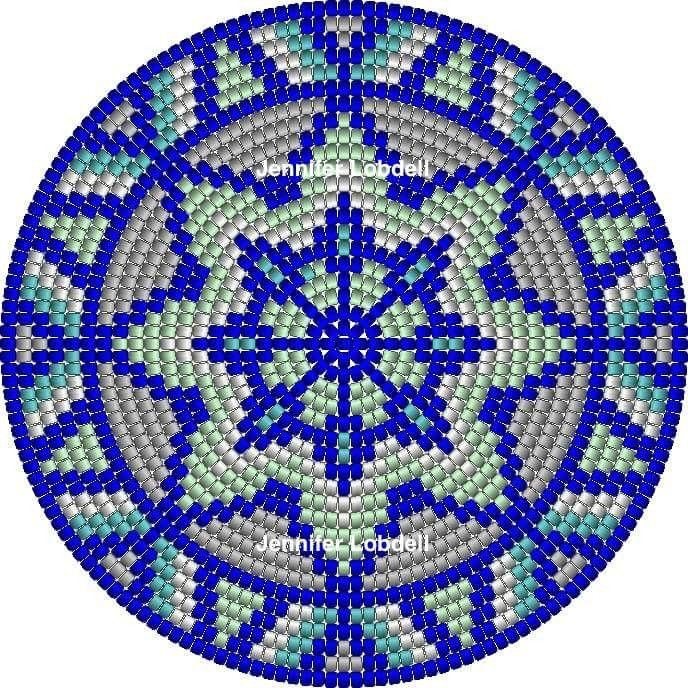 Круглый орнамент для вышивки. Жаккардовые узоры для круглых ковриков. Колумбийская мочила орнамент. Жаккард крючком. Схемы жаккарда для мочилы.