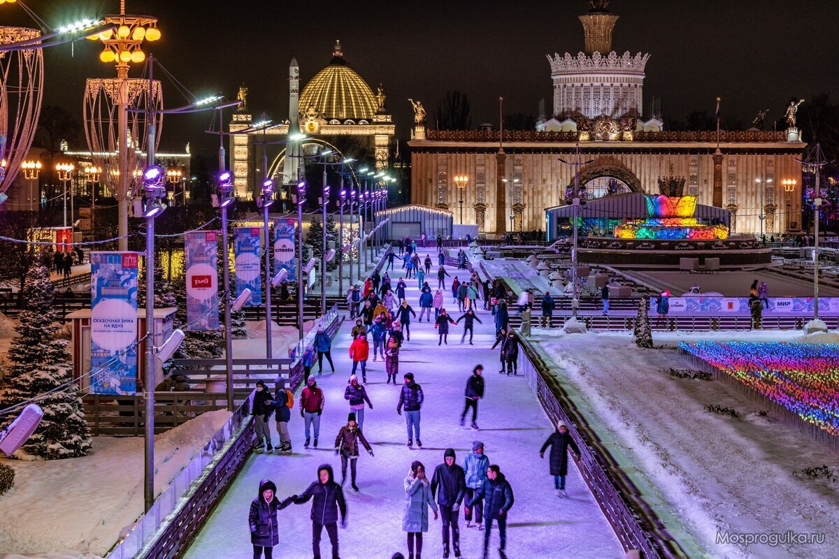 Вднх в москве на новогодние праздники 2024