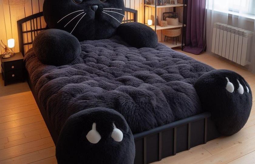 Такого вы еще не видели: в сети показали котокровати