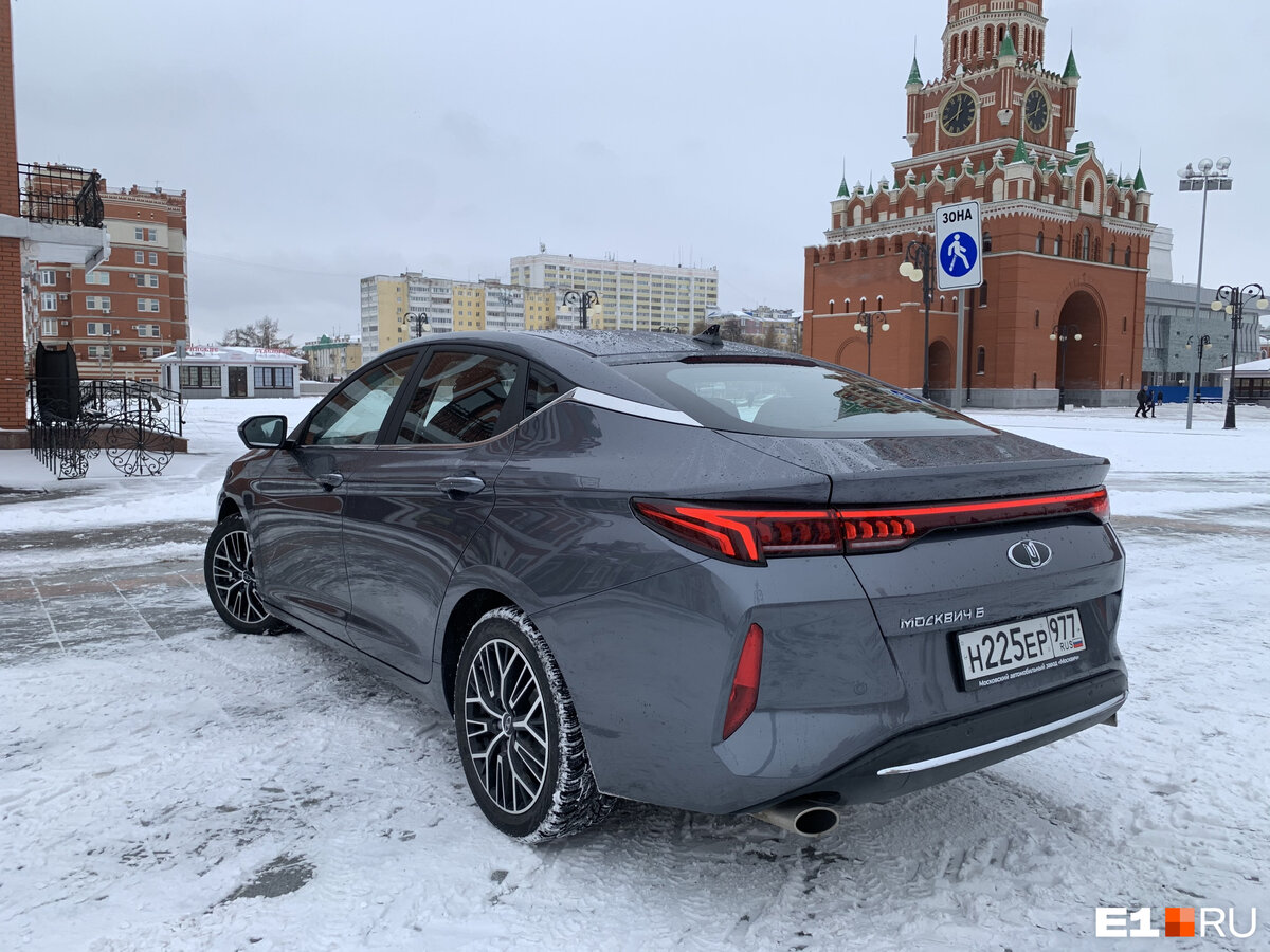 На рынок вышел новый «Москвич 6» — это легковушка С-сегмента ...