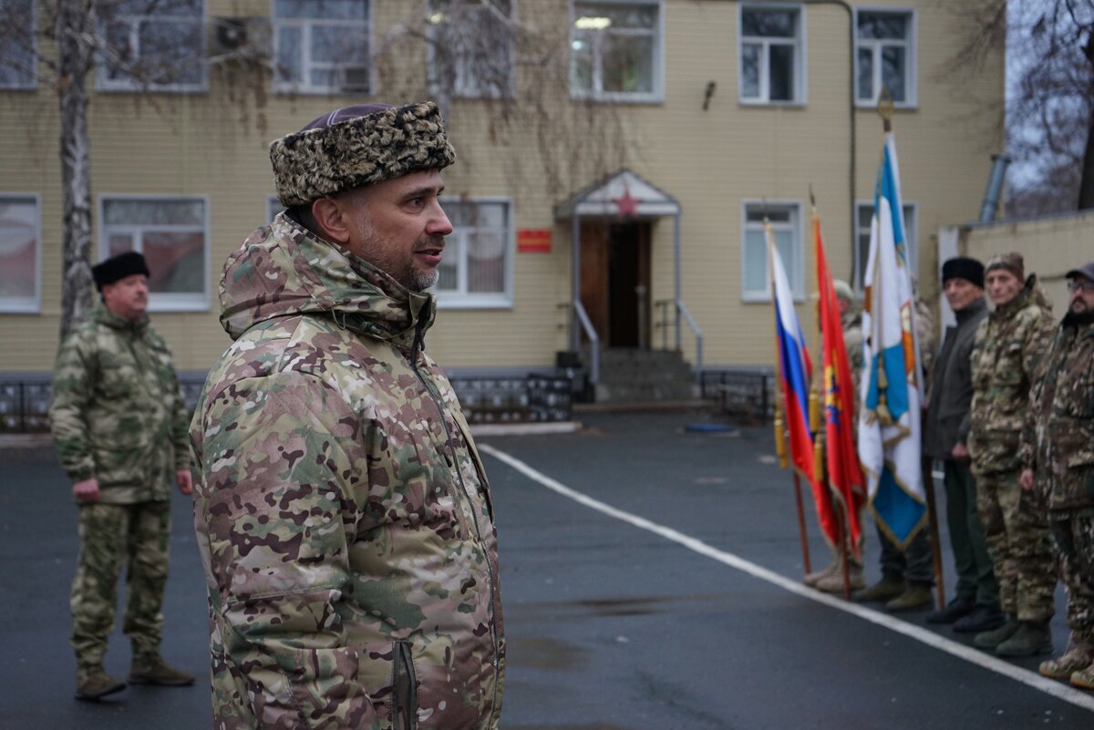  📷    Из Оренбургской области в зону спецоперации отправились 40 добровольцев Кристина Просвиркина