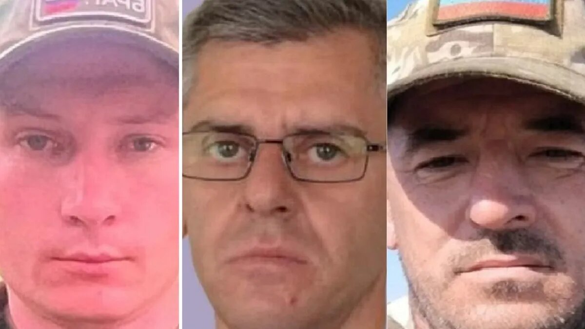 Вадим Сидоров (слева), Сергей Матвеев и  Рамиль Исанбаев