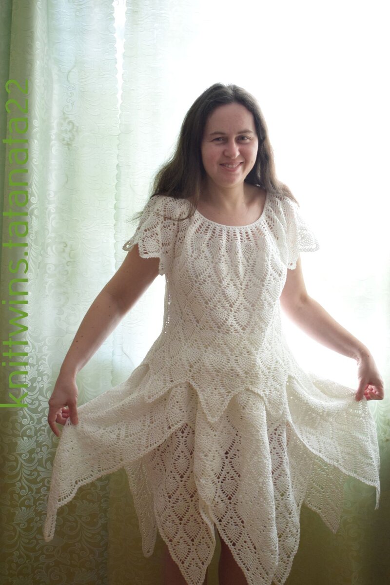 Узор "Ананасы", фото авторов