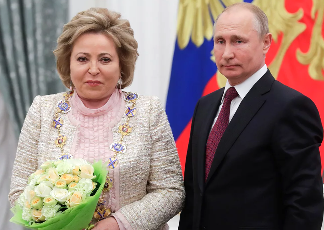 Валентина Матвиенко и Владимир Путин