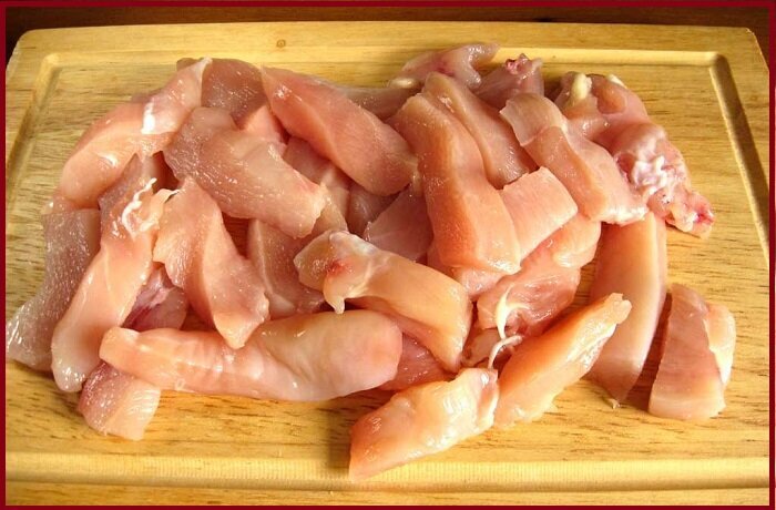 Куриное филе.