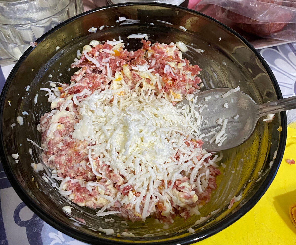 Все ингредиенты перемешиваем