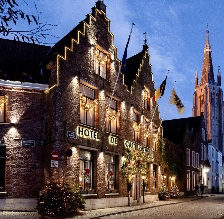 Hotel De Castillion, экстерьер, Брюгге, Официальный сайт - www.castillion.be 