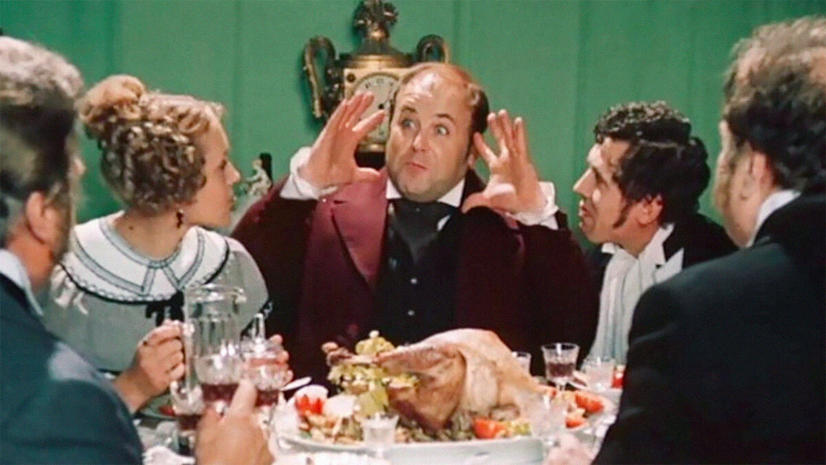 Кадр из фильма Михаила Швейцера «Мертвые души» 