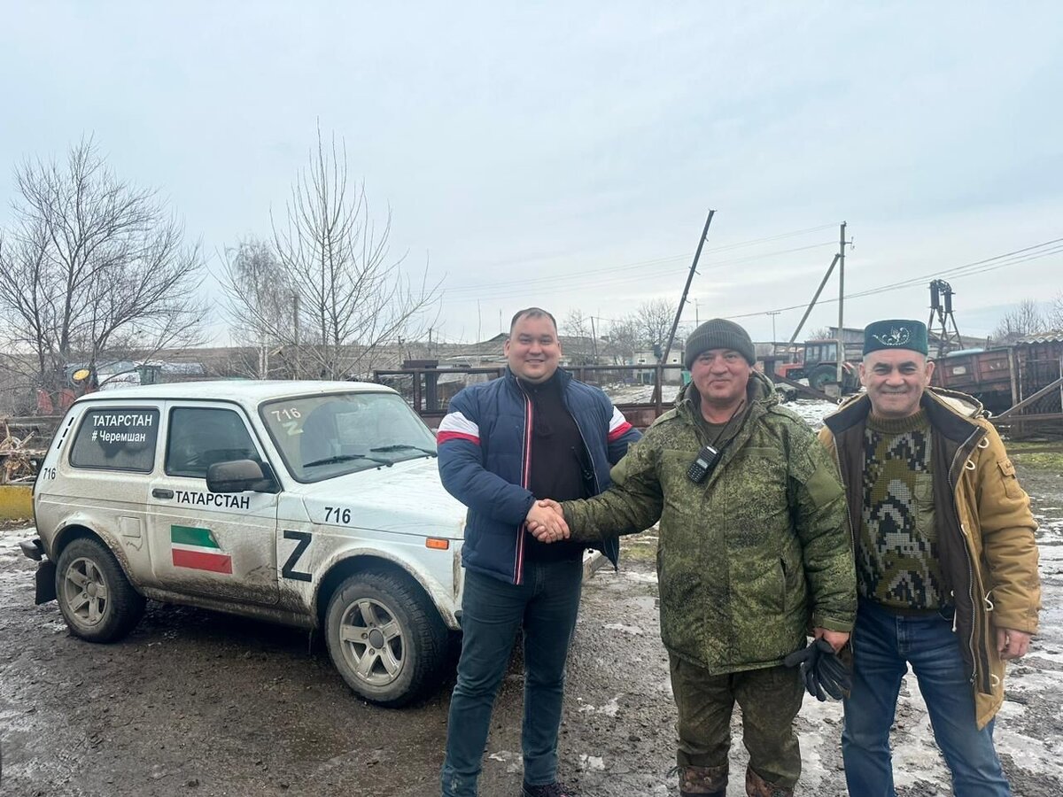 Щедрый земляк увез черемшанцам в зону специальной военной операции