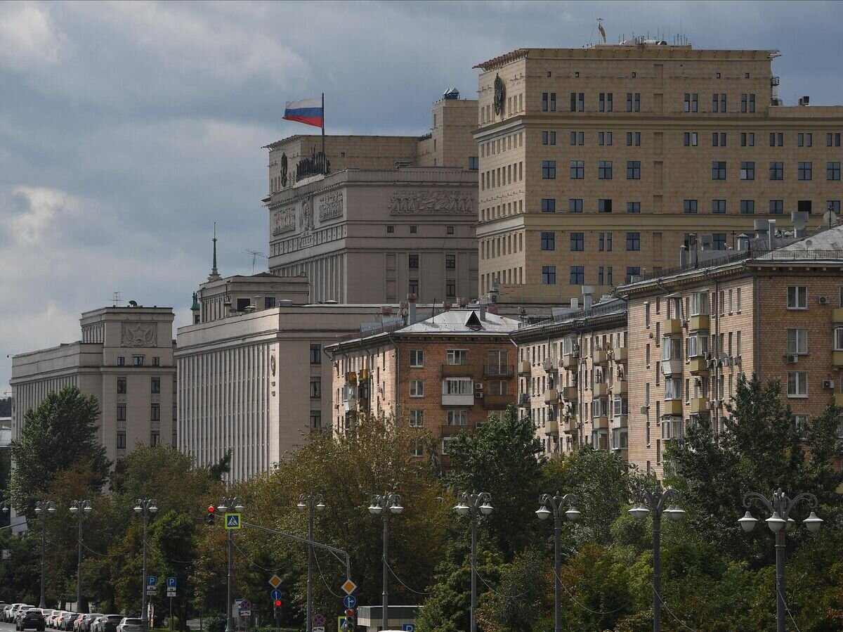    Здание Министерства обороны Российской Федерации на Фрунзенской набережной в Москве© РИА Новости / Алексей Майшев