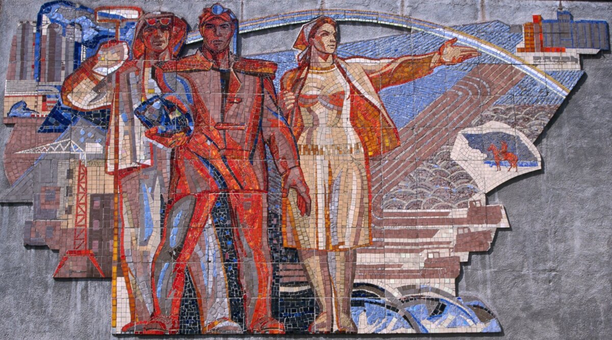 Монументальная мозаика СССР искусство