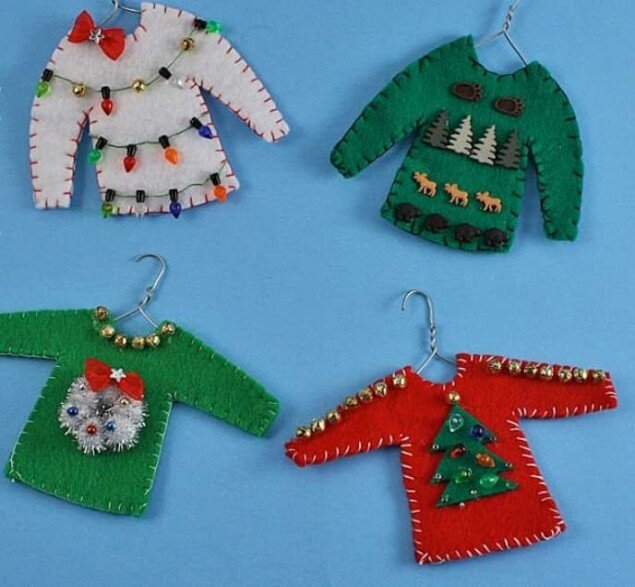    Фетровые свитера   
Источник: «Crafts by Amanda»