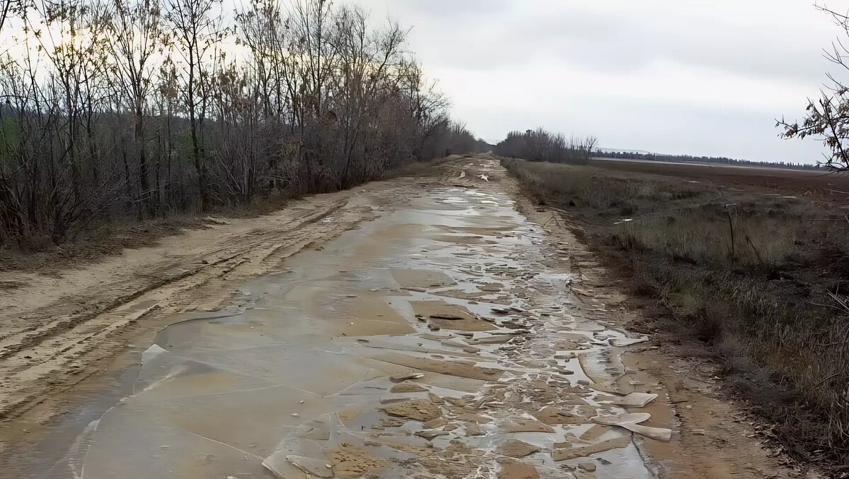     Жители небольшого поселка Заволжский в Быковском районе Волгоградской области продолжают мучаться без асфальтированной дороги. На днях на пути в населенный пункт в грунтовке застряли «скорая» и катафалк.