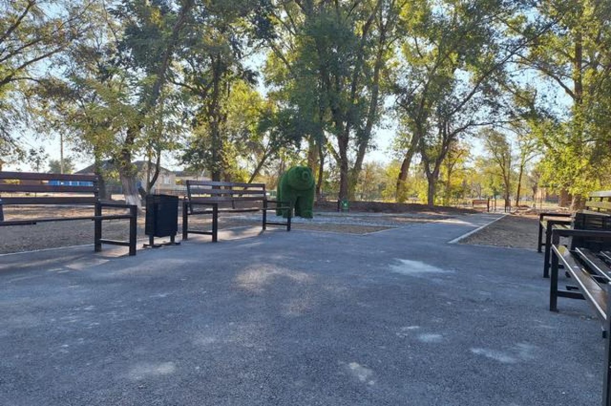    Артобъекты, парковка и пешеходные дорожки появились возле детского сада в селе Владимировка Левокумского округа.