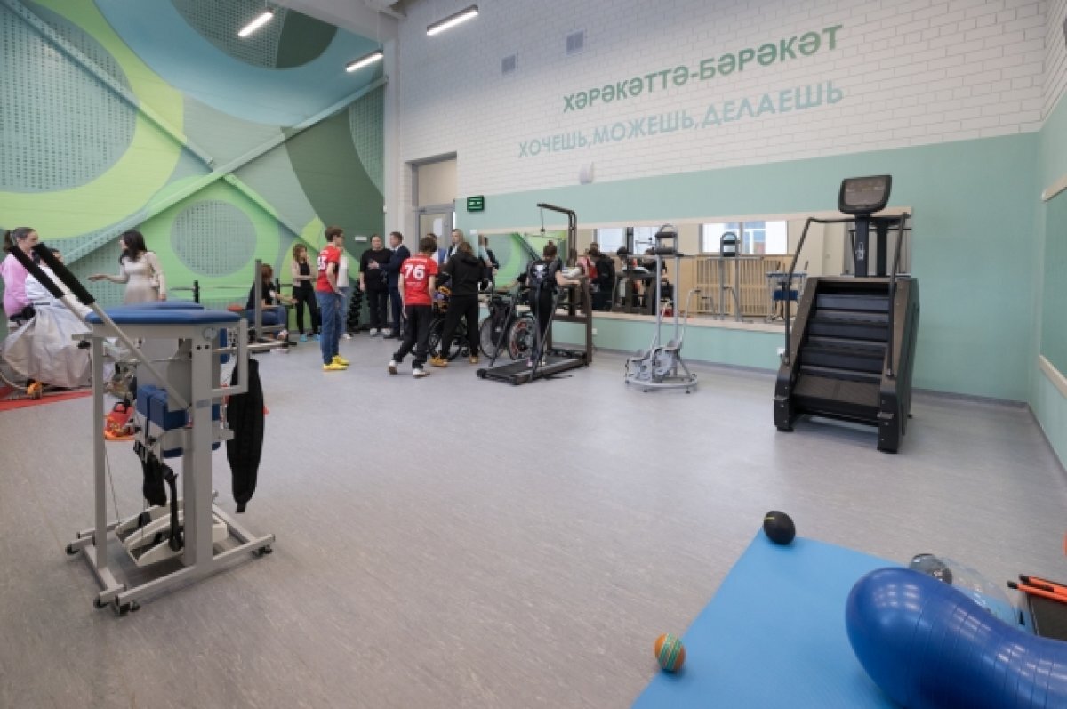    Первый школьный спорткомплекс для детей с ОВЗ появился в Татарстане