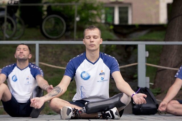    Андрей Ползохновский лишился в зоне СВО ноги, но остался оптимистом Фото: Из личного архивa