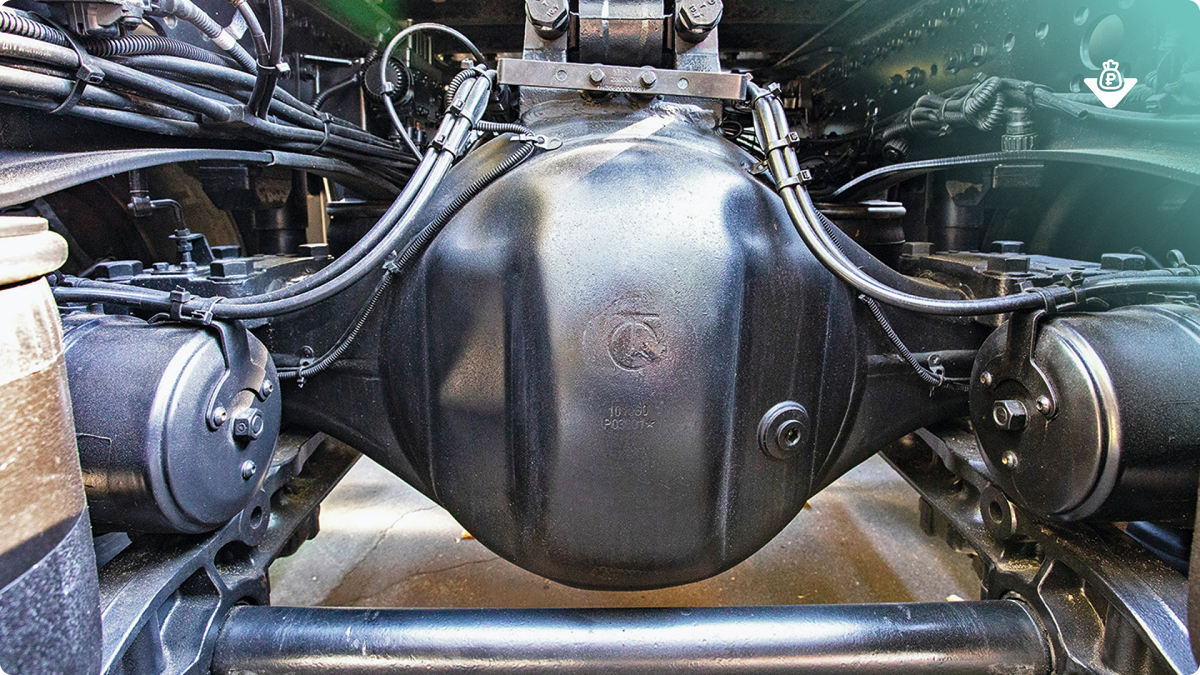 Одноступенчатый задний мост 