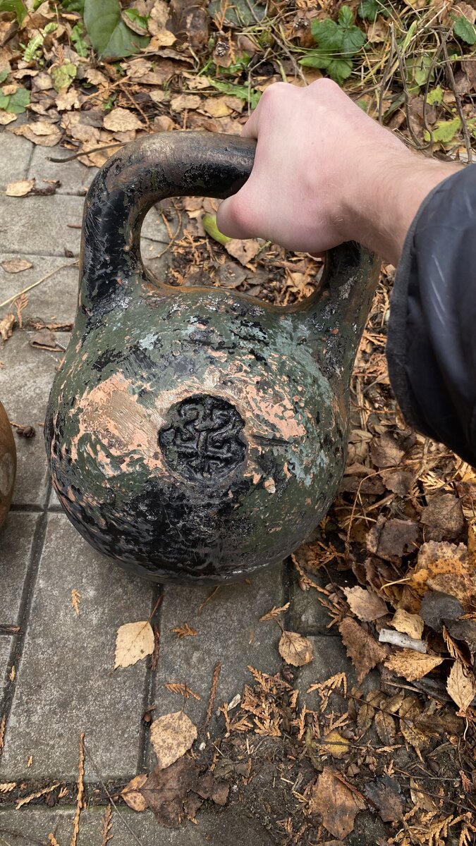 Моя первая гиря