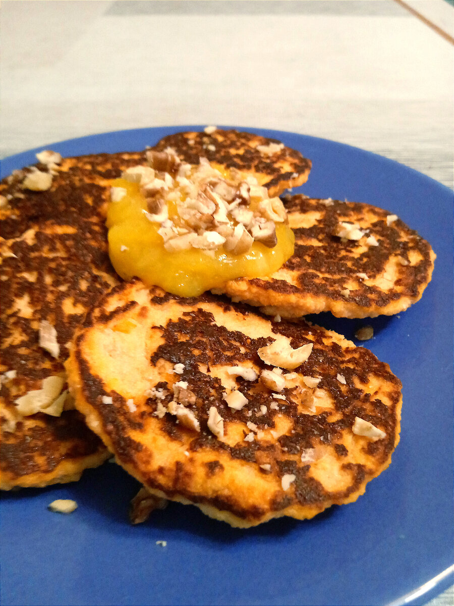 Нежные сладкие блинчики из батата