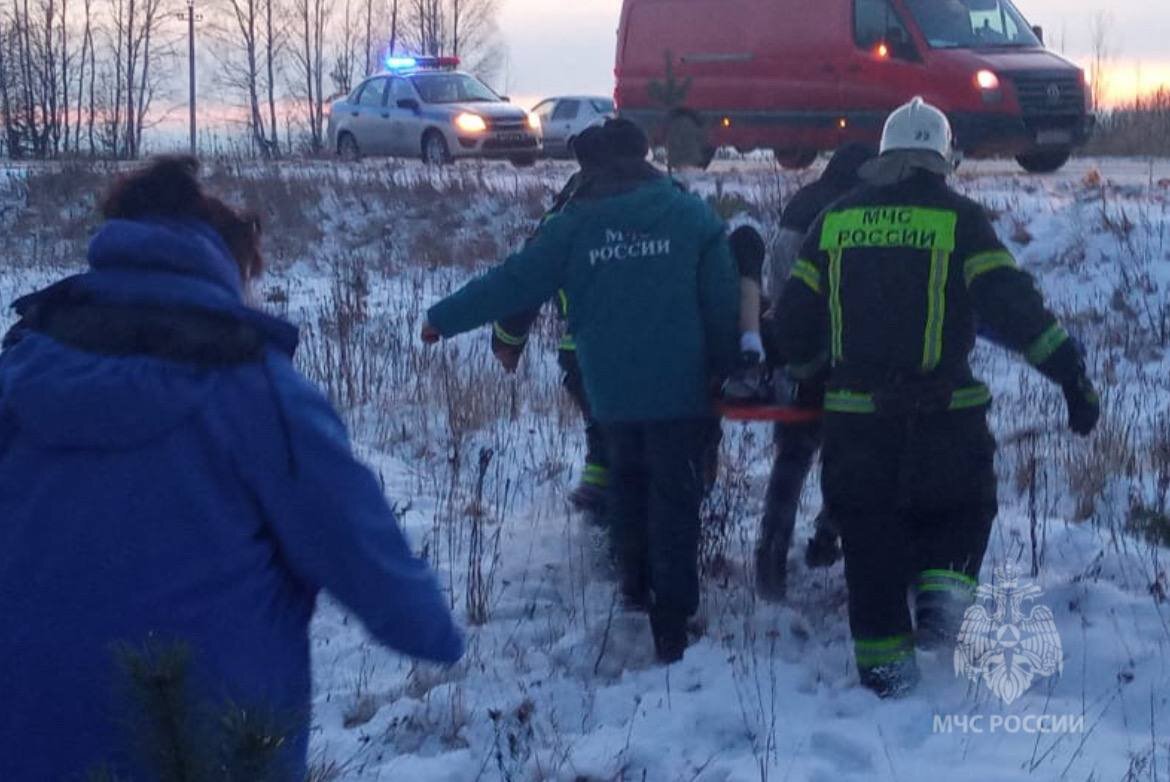    В Палехском районе пассажир вылетел через лобовое стекло перевернувшейся иномарки