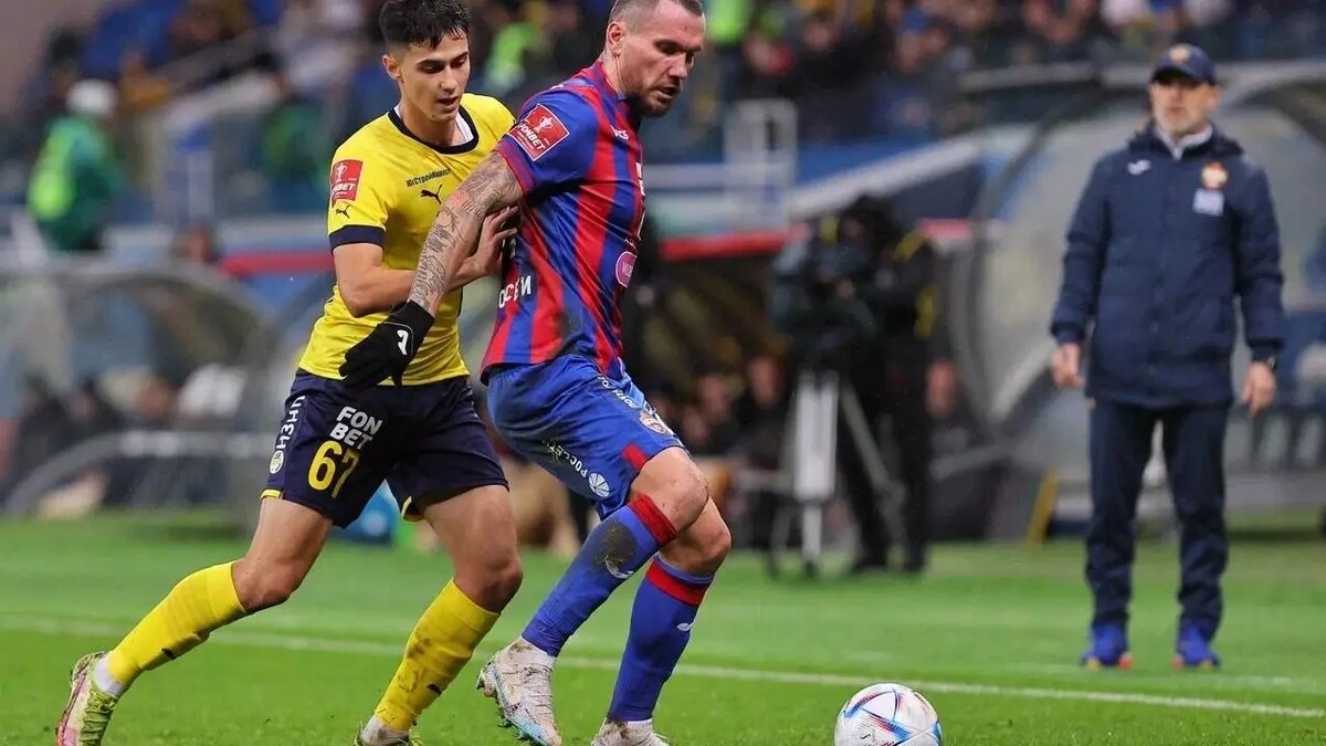     ФК «Ростов» сыграл вничью с ЦСКА на домашней арене, матч завершился со счетом 1:1.