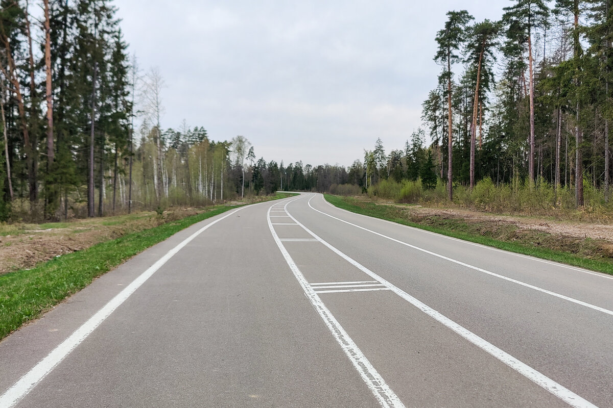 Велодорожка на Кубинке