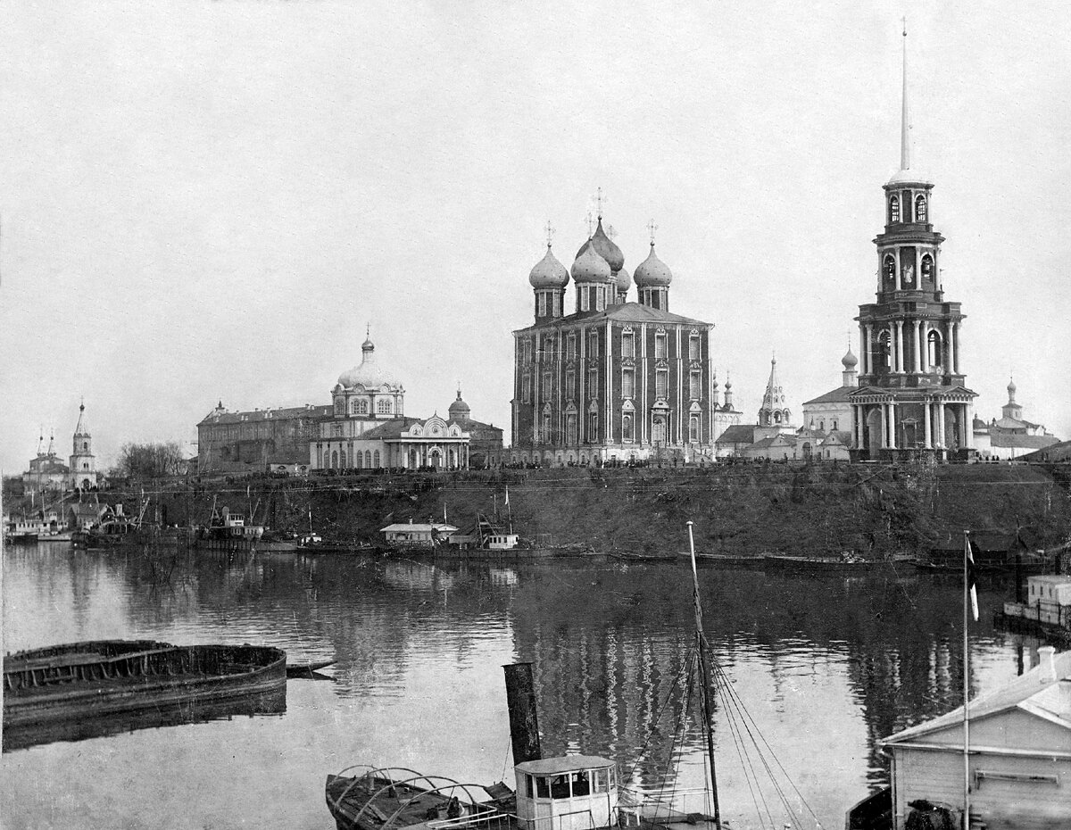 Старые рязанские города. Рязань 20 век. Старая Рязань Кремль. Рязань 19 век. Рязань в 19 веке.