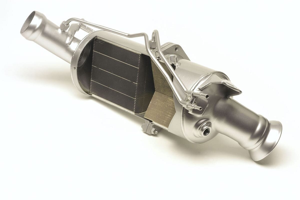 Сажевый фильтр и катализатор в одном корпусе