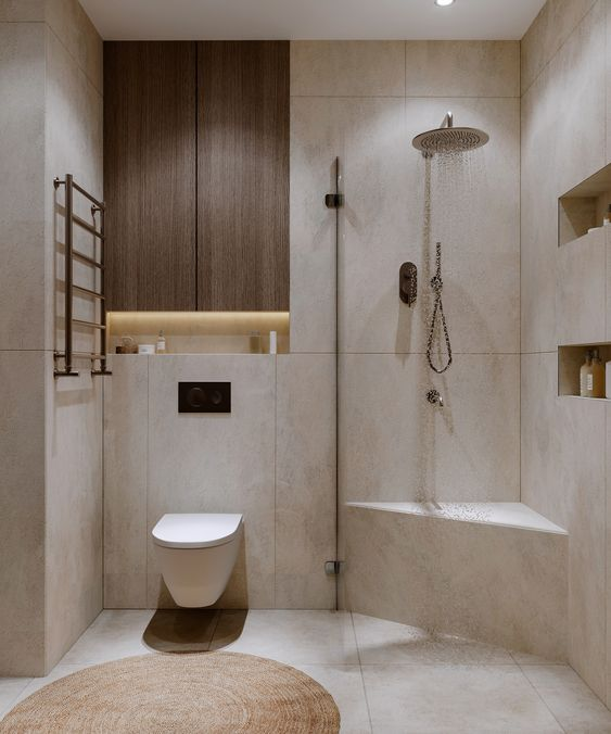 7 ванных комнат со стильной шторкой для душа (это возможно!)