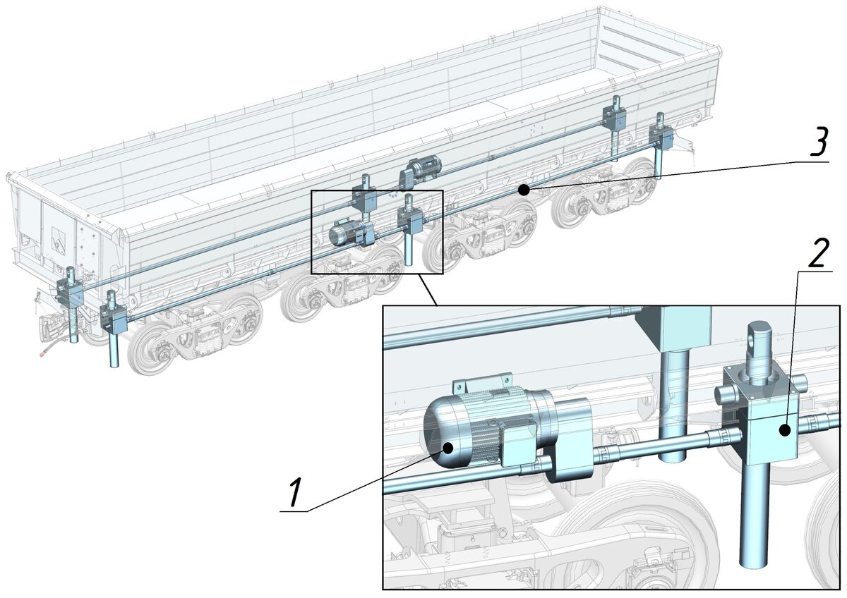 Думпкары: сравнение систем разгрузки от ВНИЦТТ | ROLLINGSTOCK Agency | Дзен