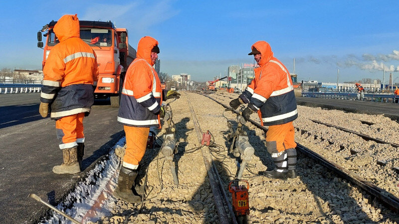     Реконструкция моста на Новом рынке. 22 ноября. Анна Зайкова